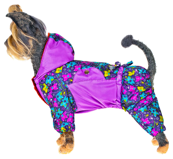 фото Комбинезон для собак happy puppy, женский, разноцветный, m