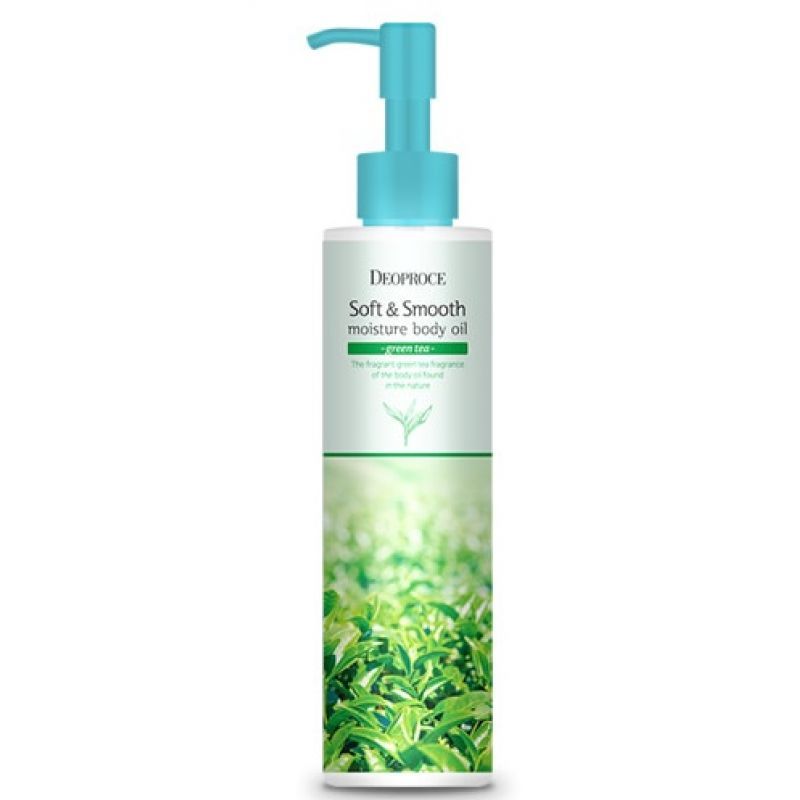 

Масло для тела DEOPROCE SOFT & SMOOTH MOISTURE BODY OIL GREEN TEA 200ml