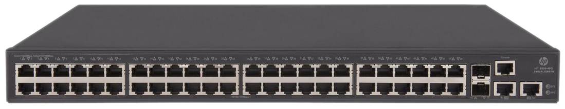 

Коммутатор HP OfficeConnect 1950 1950-48G JG961A Black, 1950-48G