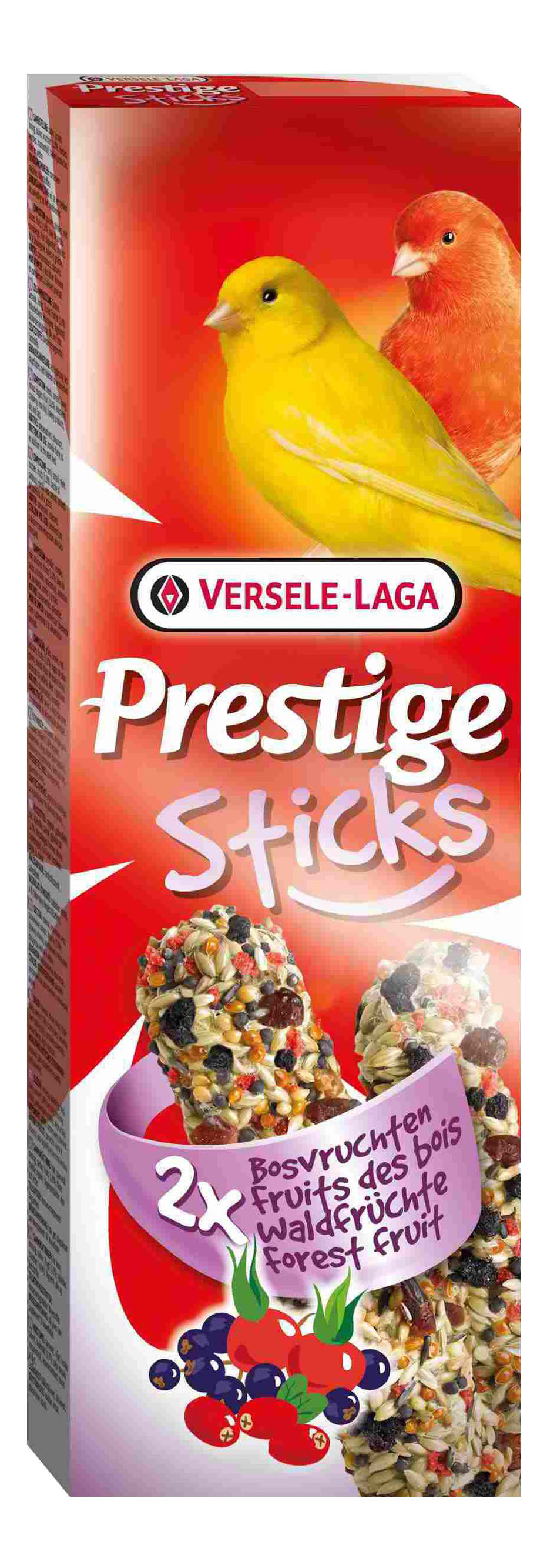 

Подкормка Versele-Laga для канареек, с лесными ягодами, 30 г, 2 шт