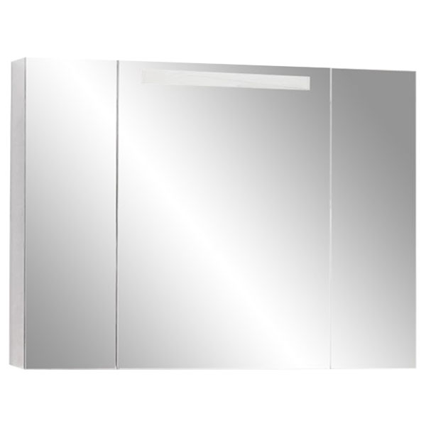 Шкаф-зеркало для ванной Акватон Мадрид 100, белый (1A111602MA010) покрывало мадрид серый р 215х240