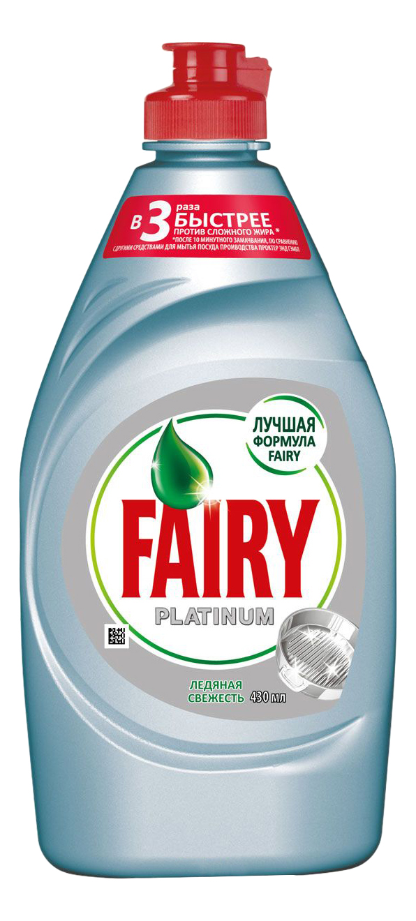 фото Средство для мытья посуды fairy ледяная свежесть 430 мл