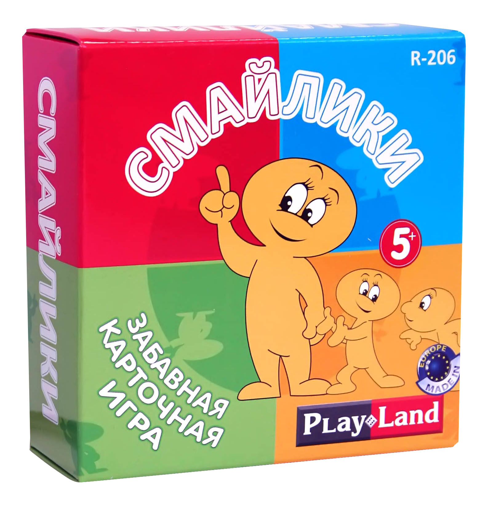 

Семейная настольная игра Playland Смайлики R-206, Смайлики