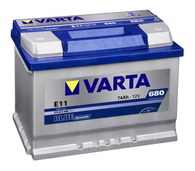 фото Аккумулятор автомобильный varta blue dynamic 5740120683132 74 ач