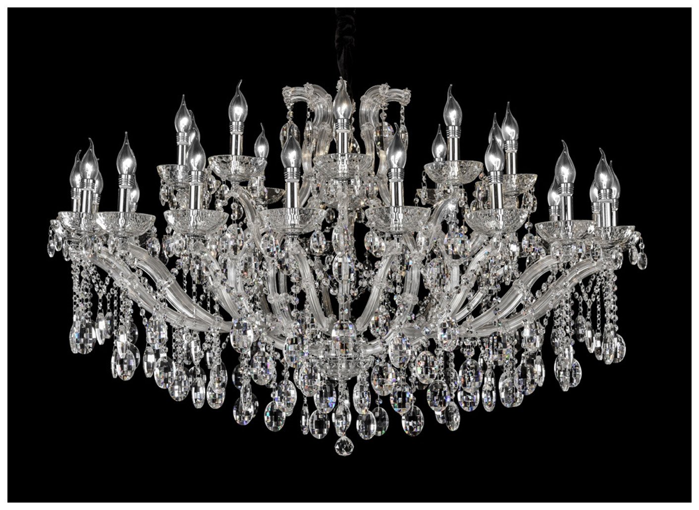 фото Люстра подвесная crystal lux hollywood sp20+10 chrome