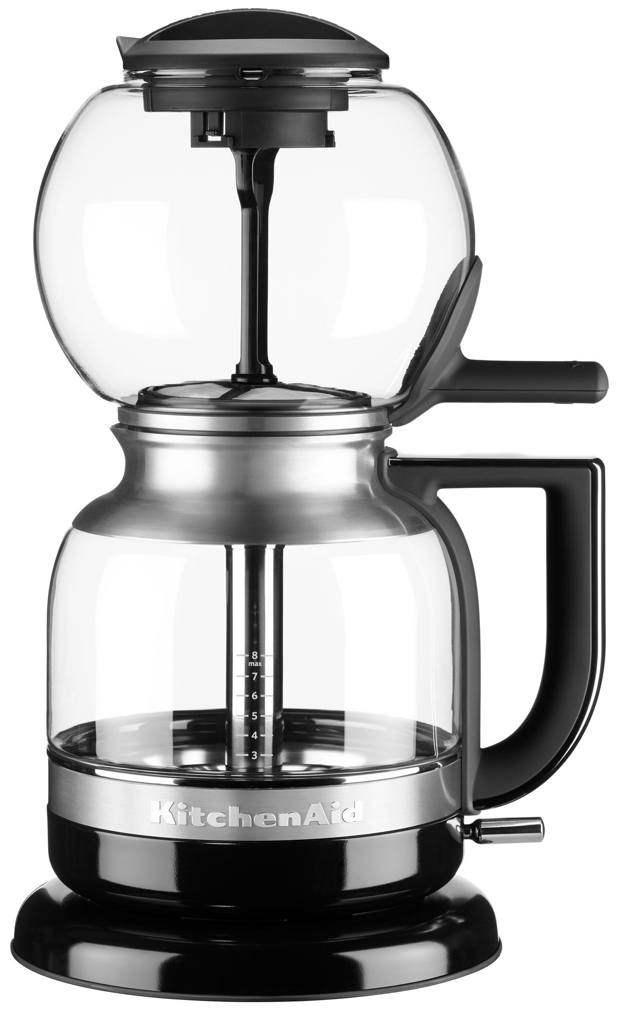 фото Кофеварка сифонная kitchenaid artisan 5kcm0812eob black