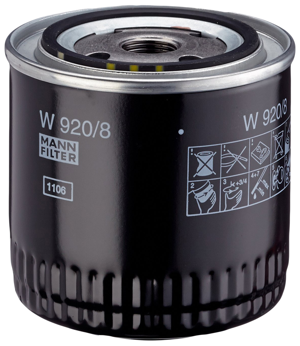 фото Фильтр масляный двигателя mann-filter w920/8