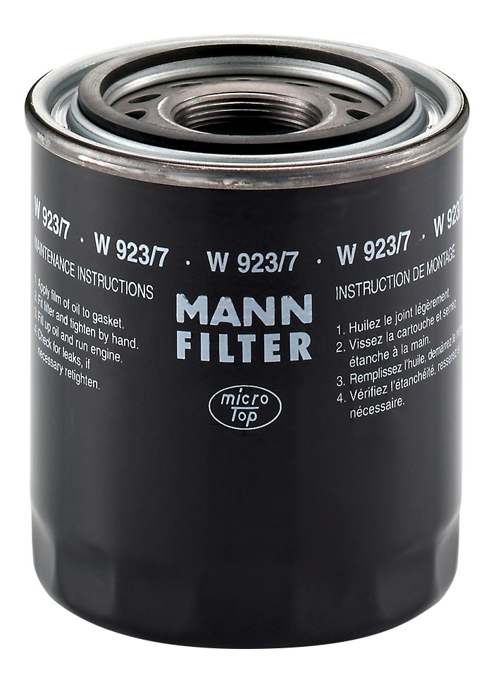 фото Фильтр масляный двигателя mann-filter w923/7