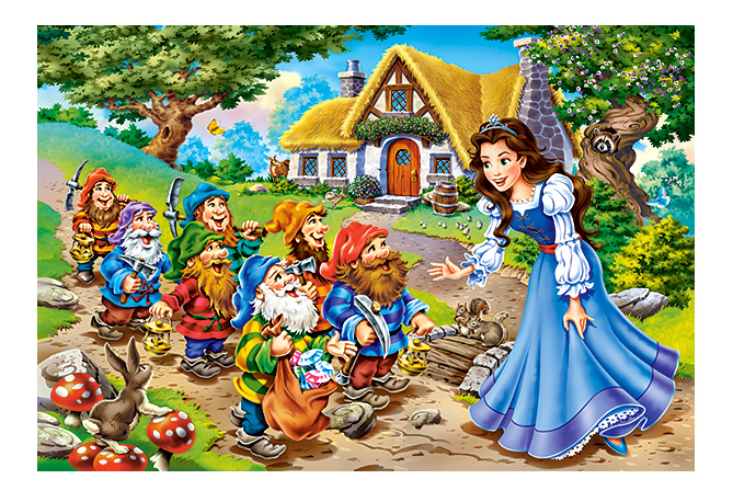 

Пазл Castorland 40 деталей, Белоснежка
