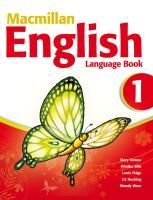 

Macmillan English Level 1 Language Book