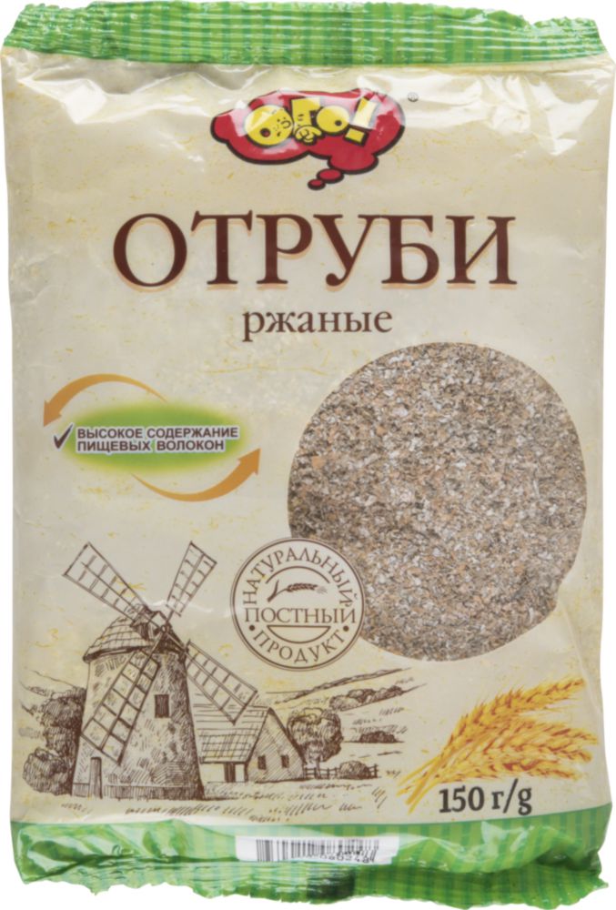 Отруби ржаные Ого! 150 г