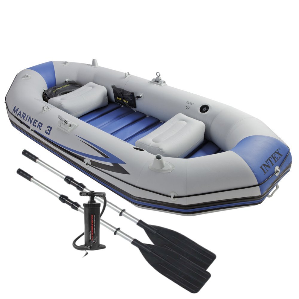 фото Лодка intex mariner 3 2,97 x 1,27 м grey