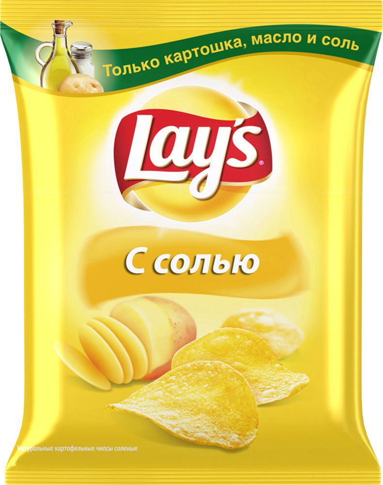 

Картофельные чипсы Lay's с солью 80 г