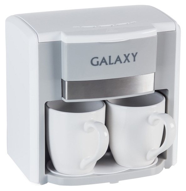 Кофеварка капельного типа Galaxy GL 0708 White кофеварка капельного типа clatronic ka 3555 white