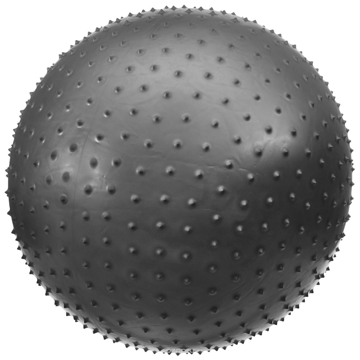 фото Мяч массажный bradex фитбол-75 плюс, серый, 75 см
