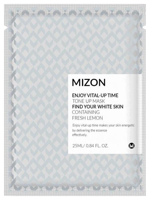 Маска для лица Mizon осветляющая с экстрактом лимона листовая 25 мл