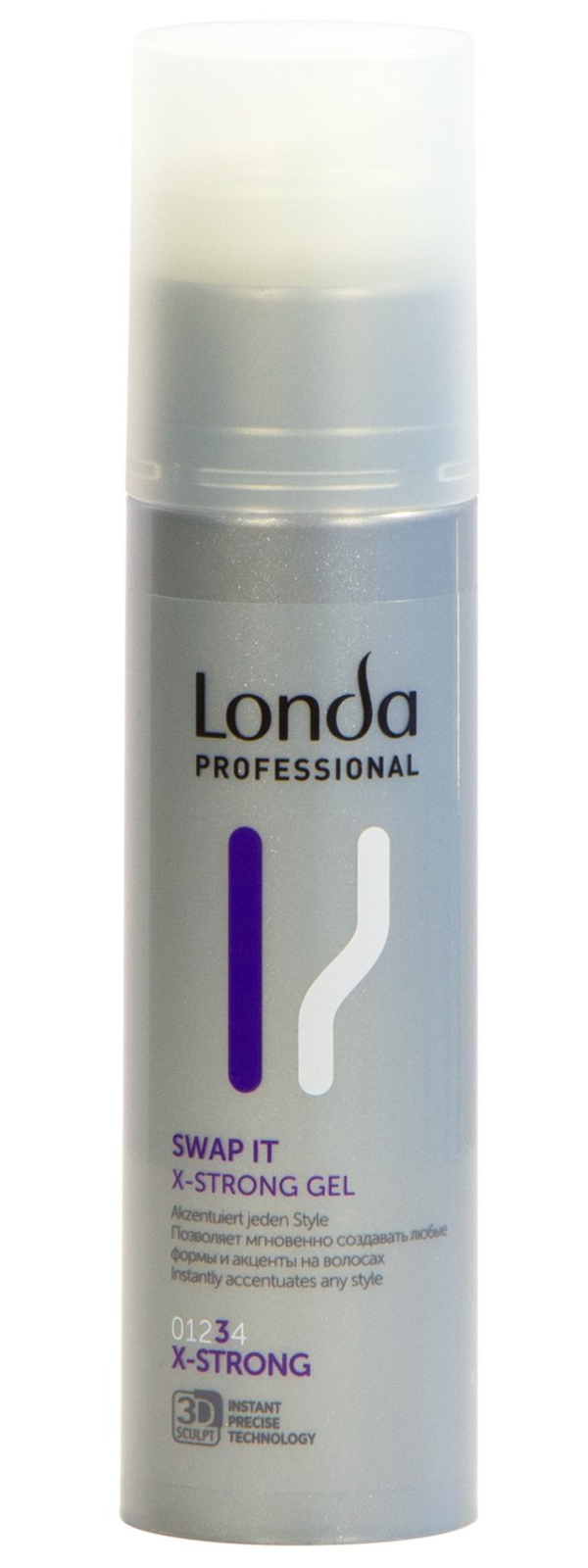 Гель экстрасильной фиксации для укладки волос Londa Professional Men Swart it, 100 мл lakme гель для сухих волос восстанавливающий repair