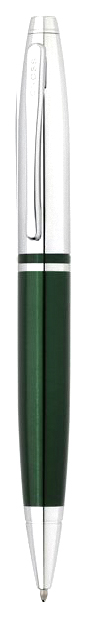 Шариковая ручка Cross Calais Green Chrome M BL AT0112-7