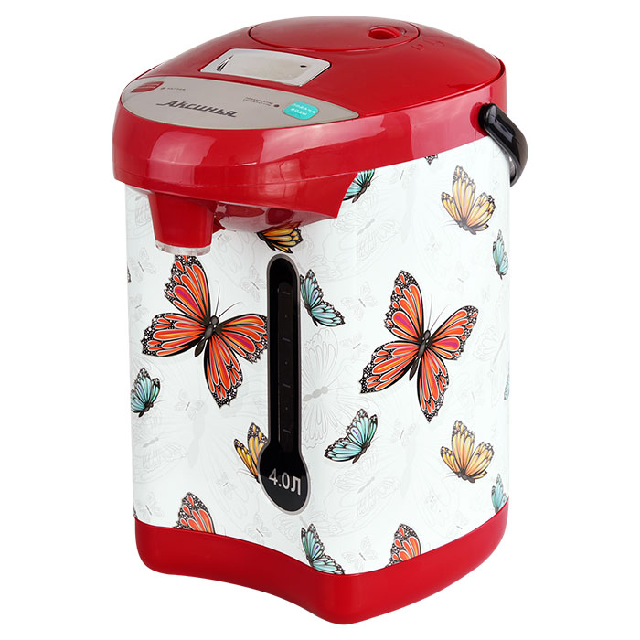 Термопот Аксинья КС-1800 Бабочки наклейка пластик с блёстками выпуклая бабочки 29х16 см