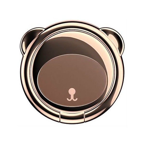

Кольцо-держатель Baseus Bear Finger Metal Ring Grip Stand Holder Brown, Bear Finger Metal Ring Grip Stand Holder