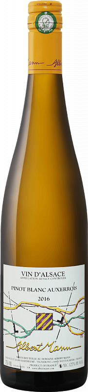 

Вино Pinot Blanc Auxerrois Alsace AOC Domaine Albert Mann
