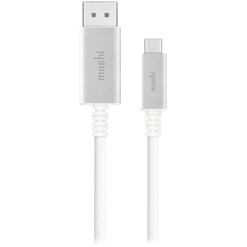 фото Кабель moshi usb type-c-diplayport, m-m 1,5м white