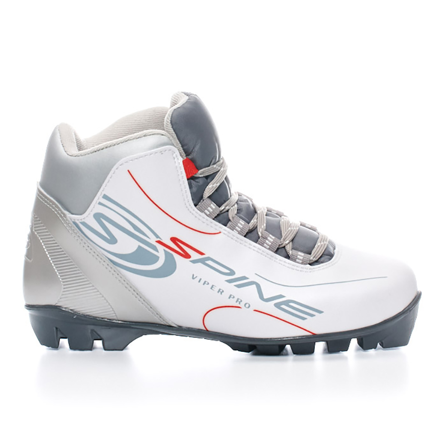 фото Ботинки для беговых лыж spine viper 251/2 nnn 2020, grey/white, 38