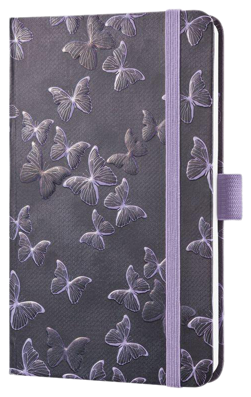 Блокнот Sigel Jolie. Natural Beauty А6, 87 листов, линия, волшебные бабочки
