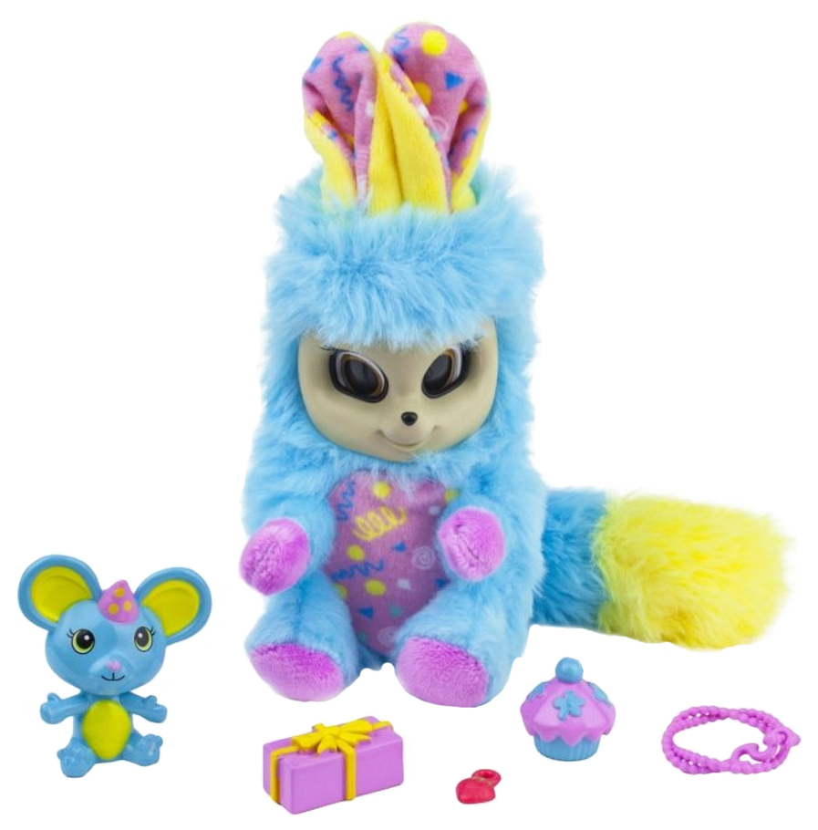 фото Мягкая игрушка "пушастики" bush baby world - баблз с питомцем, 14 см 1toy