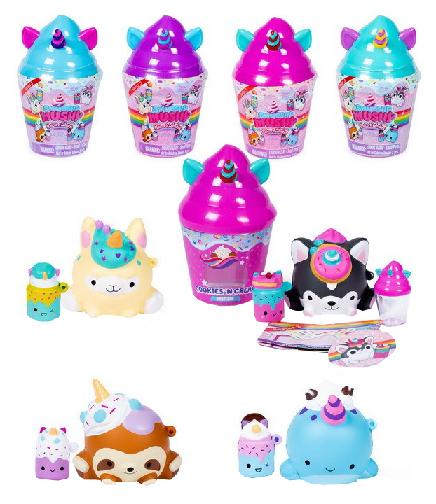 

Сквиш Smooshy Mushy Frozen Delight "Десертный коктейль", 3 серия Redwood, Разноцветный