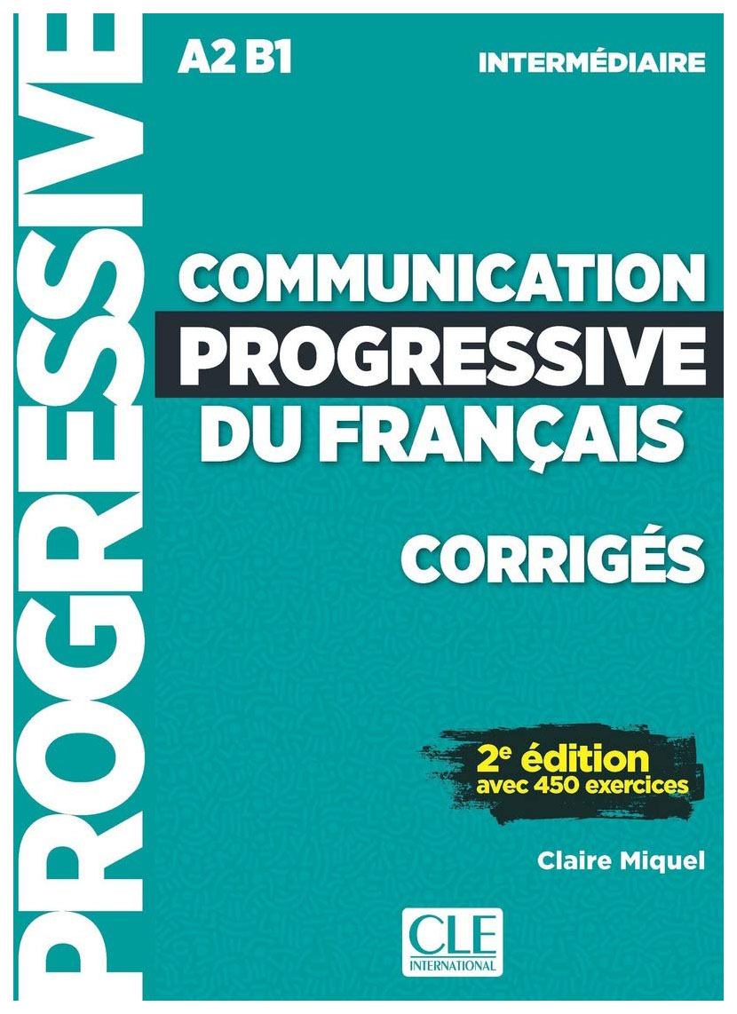 фото Communication progressive du francais intermediaire a2-b1. corriges cle international