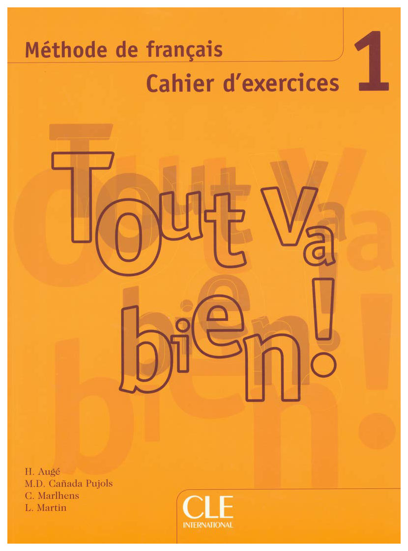 фото Книга cle international "tout va bien! 1 cahier d'exercices (+ audio cd)"