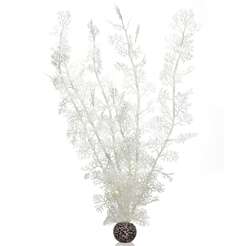 фото Искусственное растение для аквариума biorb белый морской веер очень большой, пластик, 50см