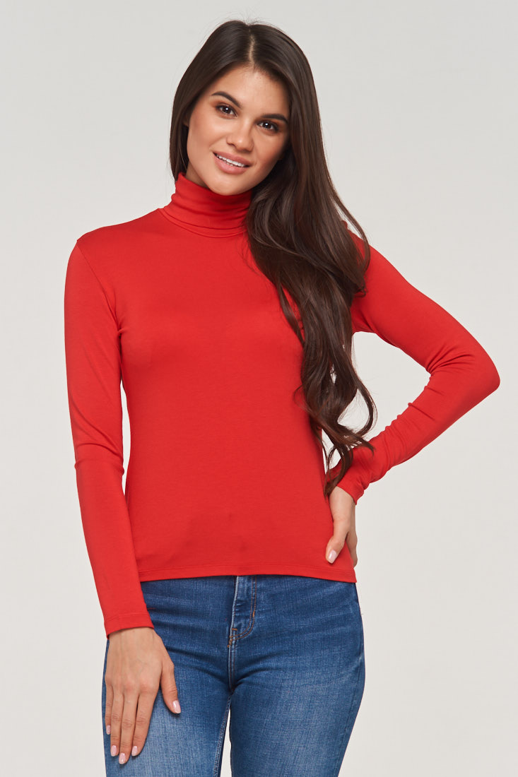 

Водолазка женская VAY 0220 красная 44 RU, 0220