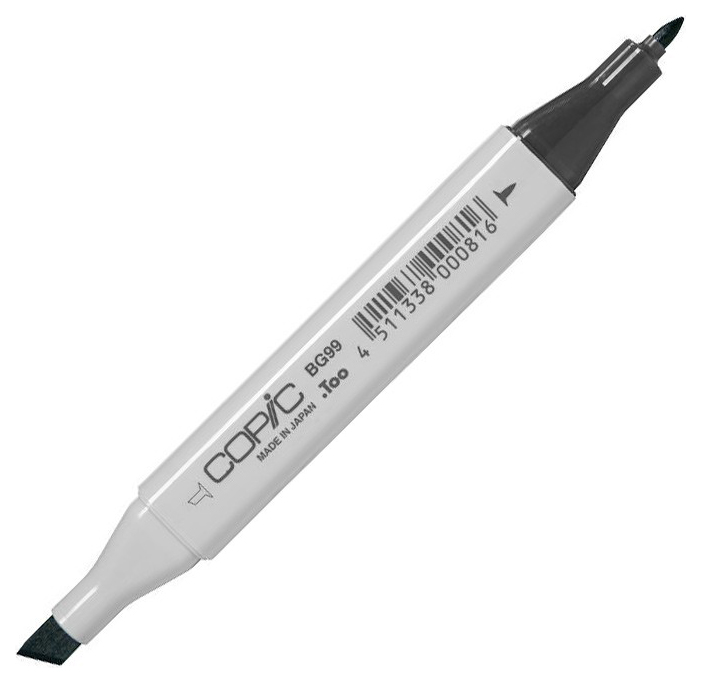 

Маркер Copic Classic BG99 синяя брусчатка синий