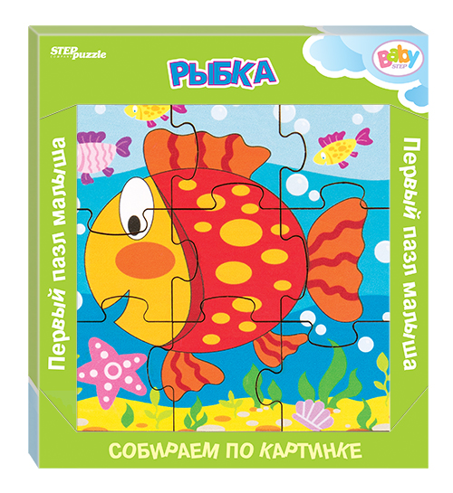 

Пазл Step Puzzle 9 деталей
