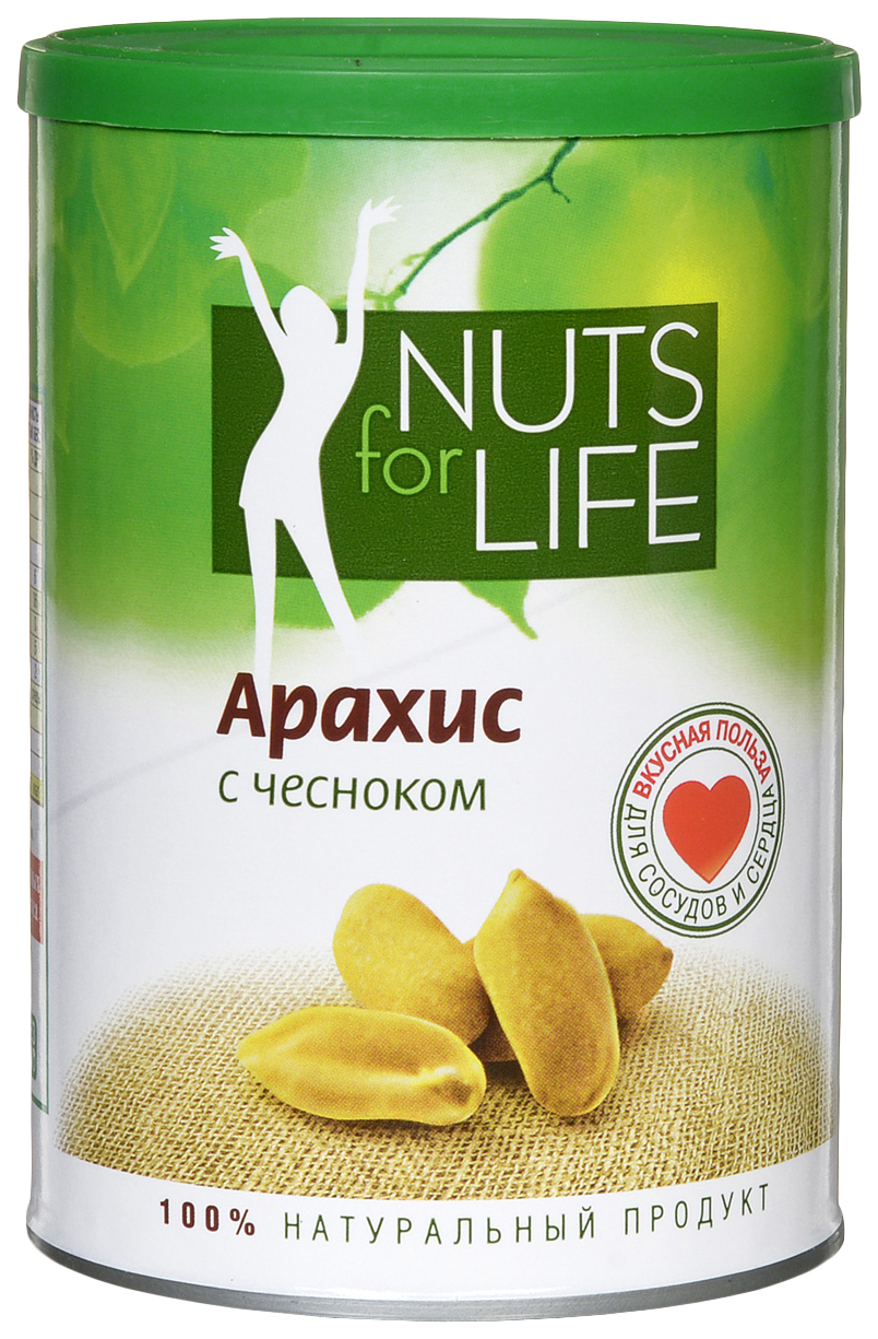 Арахис Nuts for life с чесноком