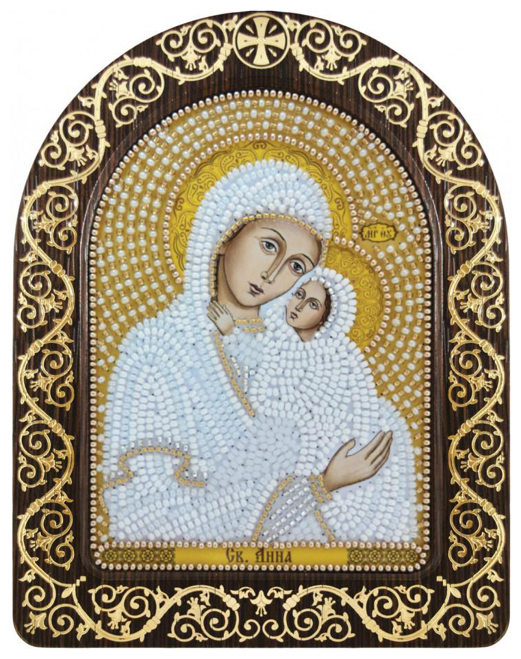 

Вышивка бисером Нова Слобода Св. Анна с младенцем Марией СН 5019