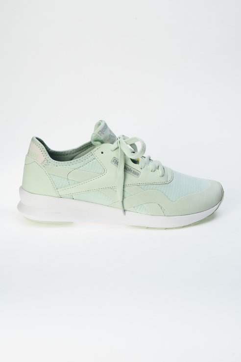 фото Кроссовки женские reebok cl nylon sp зеленые 36 ru