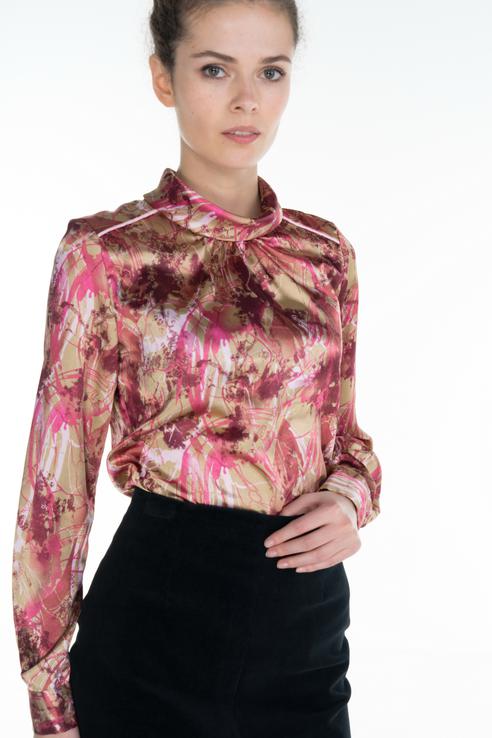 

Блуза женская Stella Di Mare Dress 100-16 разноцветная 42 RU, 100-16/