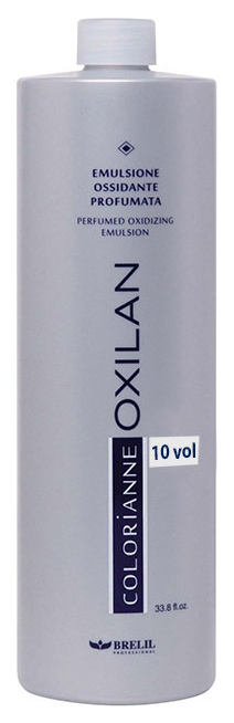 Окислитель Brelil Professional Colorianne Oxilan 10 vol (3%) 1000 мл шампунь bes fragrance с премиальной отдушкой лакрица 1000 мл