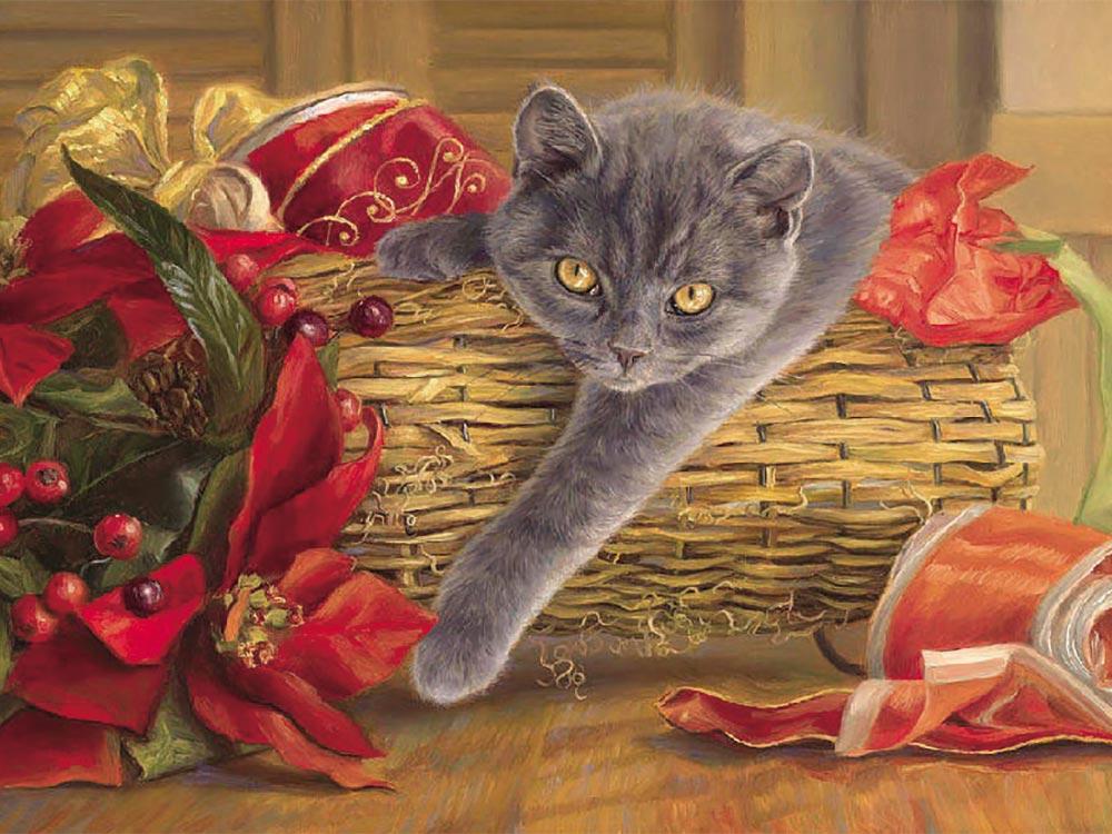 

Картина по номерам Molly Подарок, 15x20, Подарок