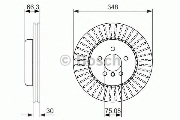 фото Тормозной диск bosch 0986479772