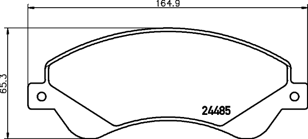 

Тормозные колодки HELLA PAGID/BEHR 8DB355012771