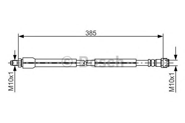 фото Шланг тормозной системы bosch 1987476949