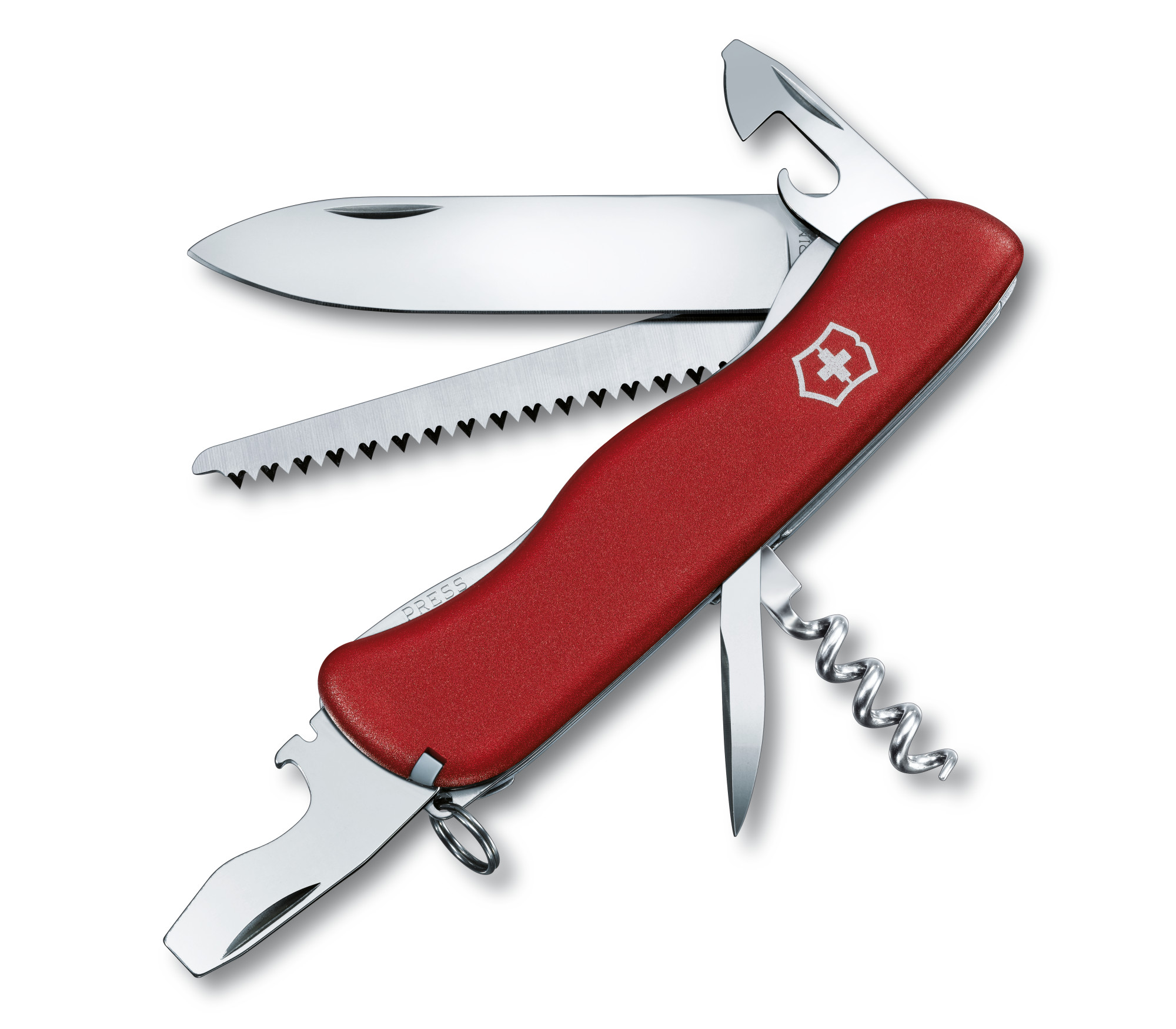 фото Мультитул victorinox forester 0.8363 111 мм красный, 12 функций