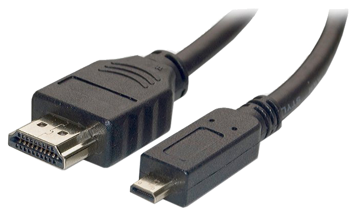 фото Кабель dialog hdmi - micro hdmi, 1м black (hc-a1110b)