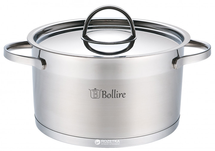 

Кастрюля Bollire Bollire BR-23 5,5 л черный, BR-23