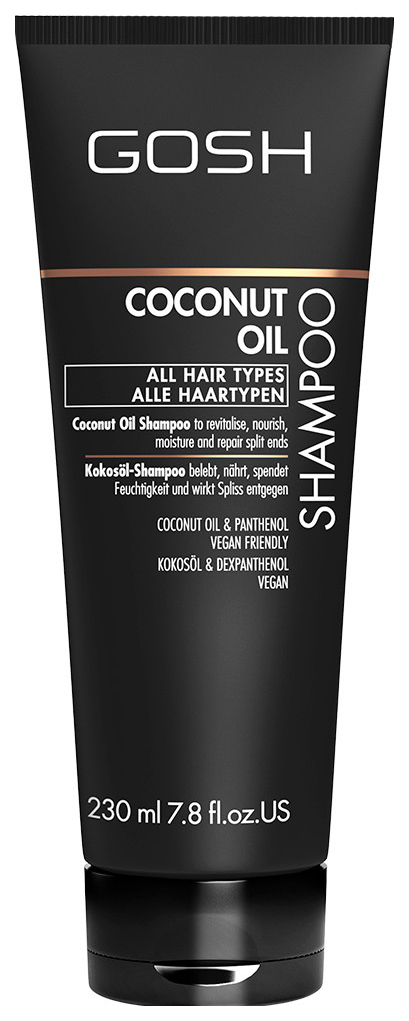 Купить Шампунь GOSH Coconut Oil Shampoo 230 мл, GOSH COPENHAGEN