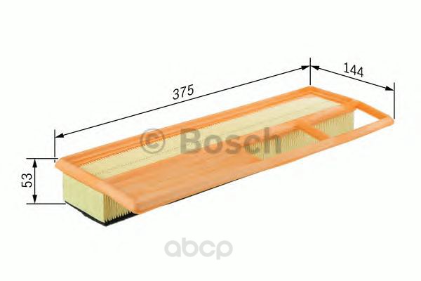 фото Фильтр воздушный двигателя bosch f026400002